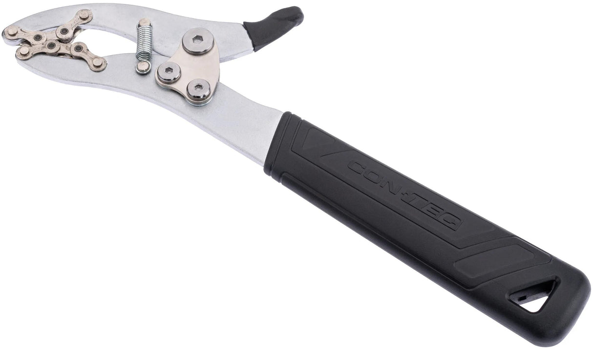 Fouet à chaîne Contec TFP-101, emballé SB, pour pignons à cassette de 5 à 13 vitesses. Clés à pignon CT TFP-5-13 compatibles avec les engrenages