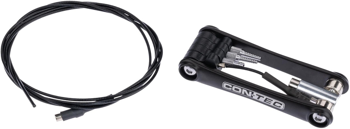 Outil de routage de câbles Contec tfm-cable guy ct install. outil tfm câble gars noir argent