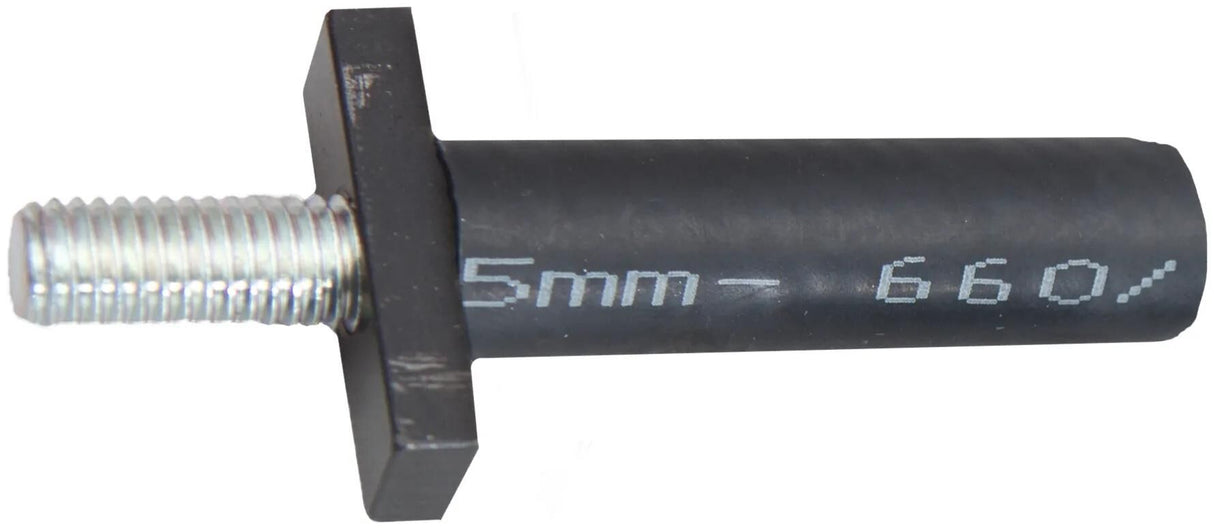 Pointe supérieure pour mandrin de support inférieur.