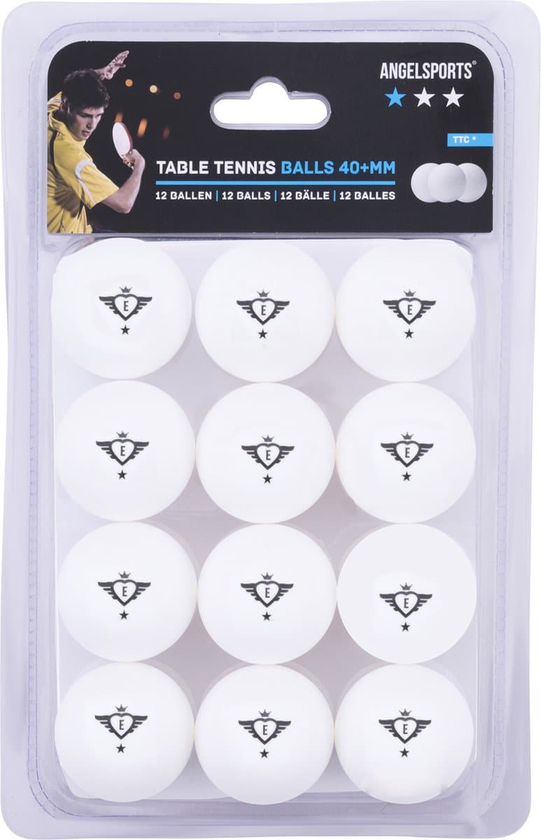 Balles de tennis de table Engelhart sans couture 12 pièces