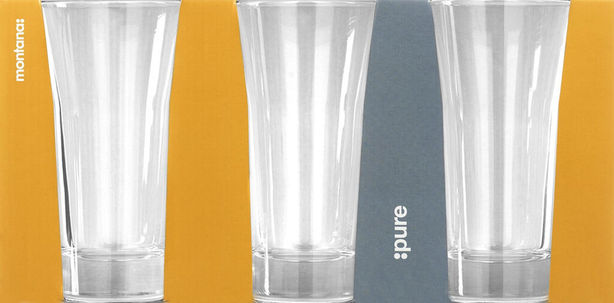 Montana pure verre à boire lot de 3 290ml
