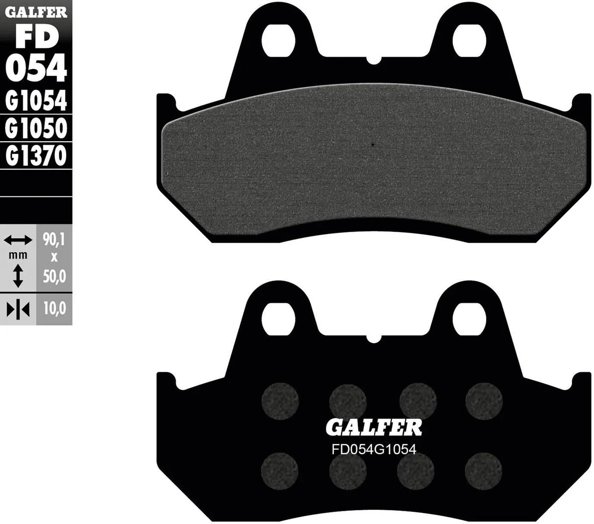 Galfer plaquettes de frein fd054 plaquette de frein fd054 g1054 organique