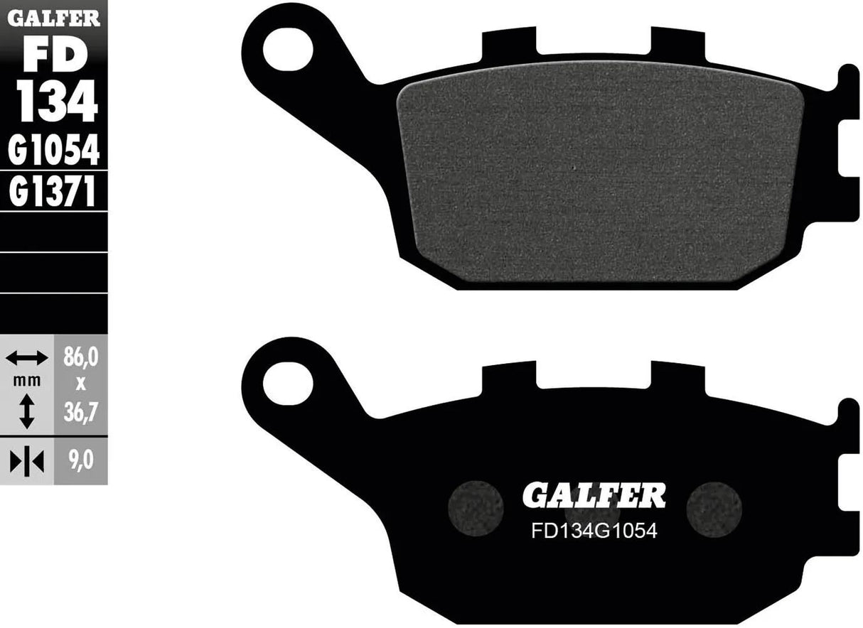 Galfer plaquettes de frein fd134 plaquette de frein fd134 g1054 organique