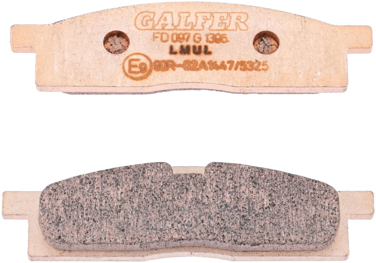 Galfer plaquettes de frein fd097 plaquette de frein fd097 g1396 métal fritté