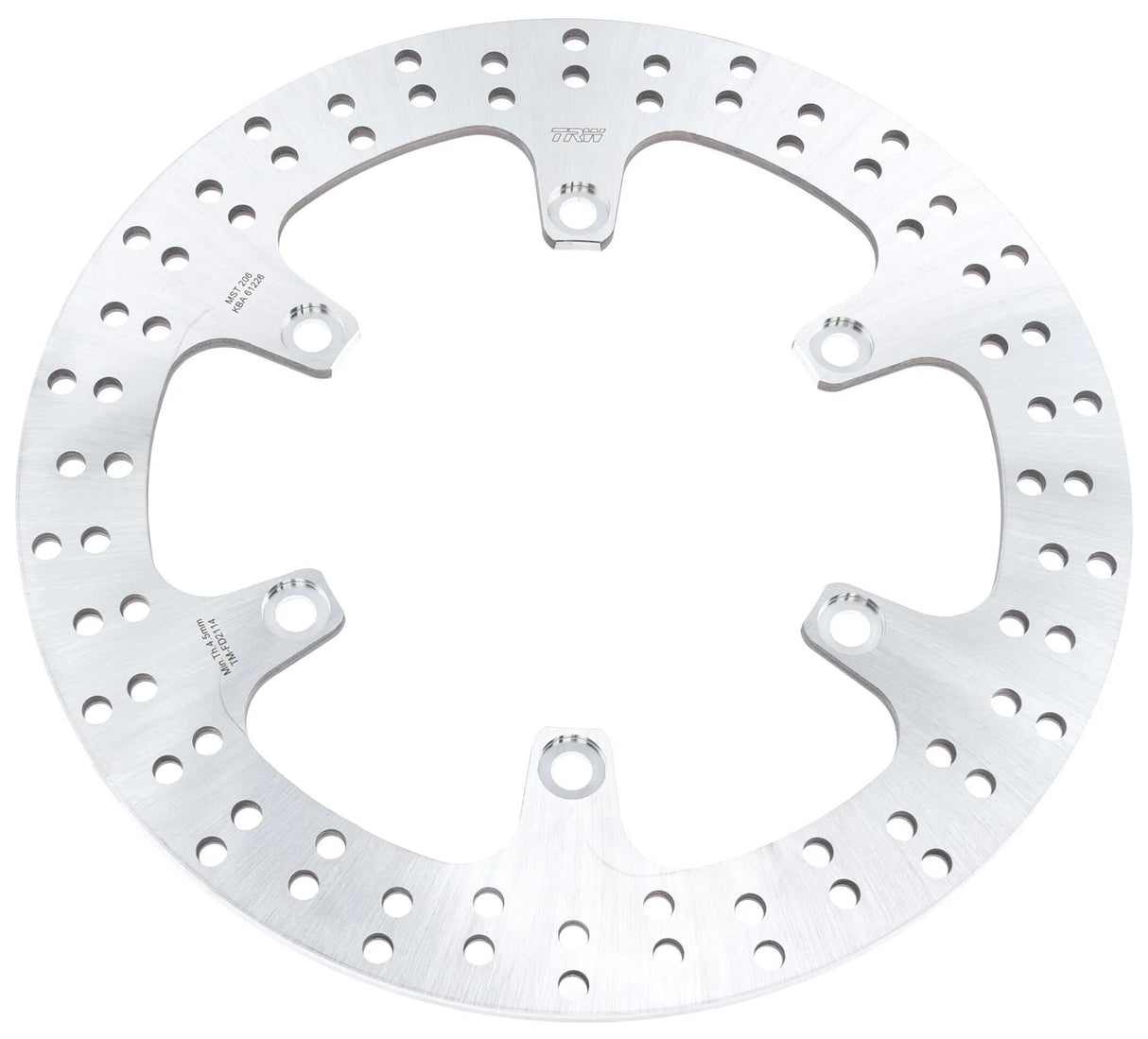 TRW -Disque de frein Lucas MST206 rotor MST206 rigide