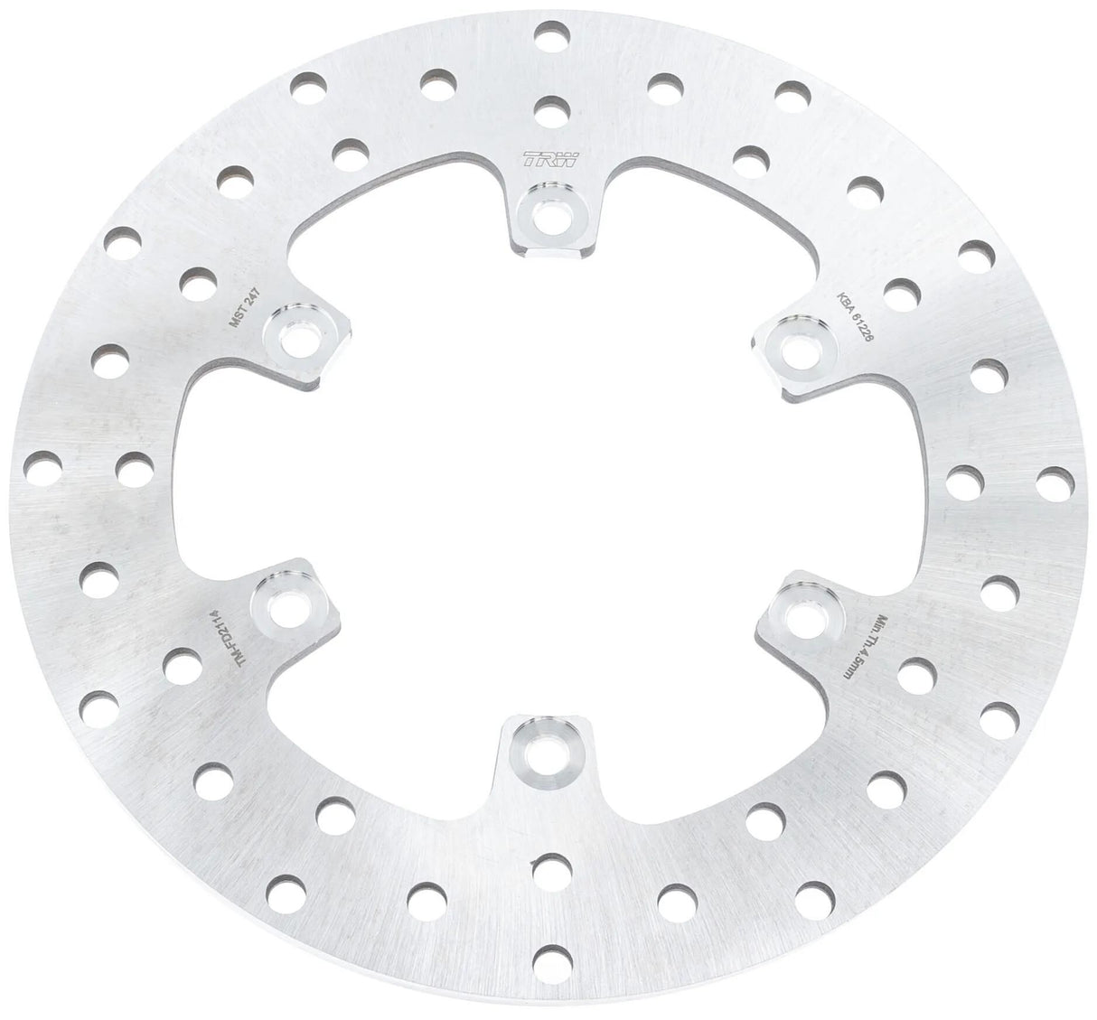 TRW -Disque de frein Lucas MST247 rotor MST247 rigide