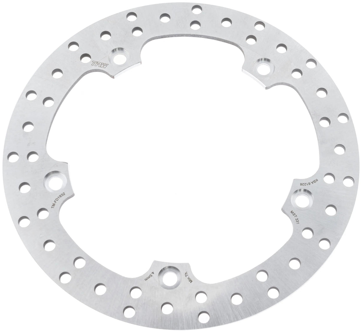 TRW -Disque de frein Lucas MST331 rotor MST331 rigide