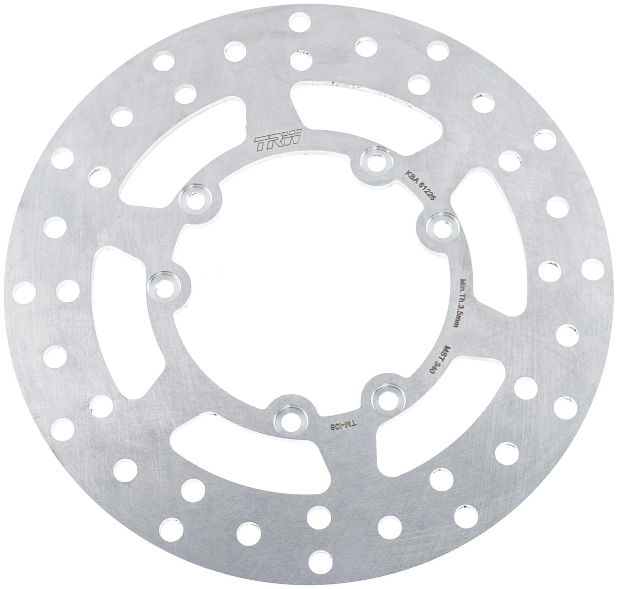 TRW -Disque de frein Lucas MST340 rotor MST340 rigide