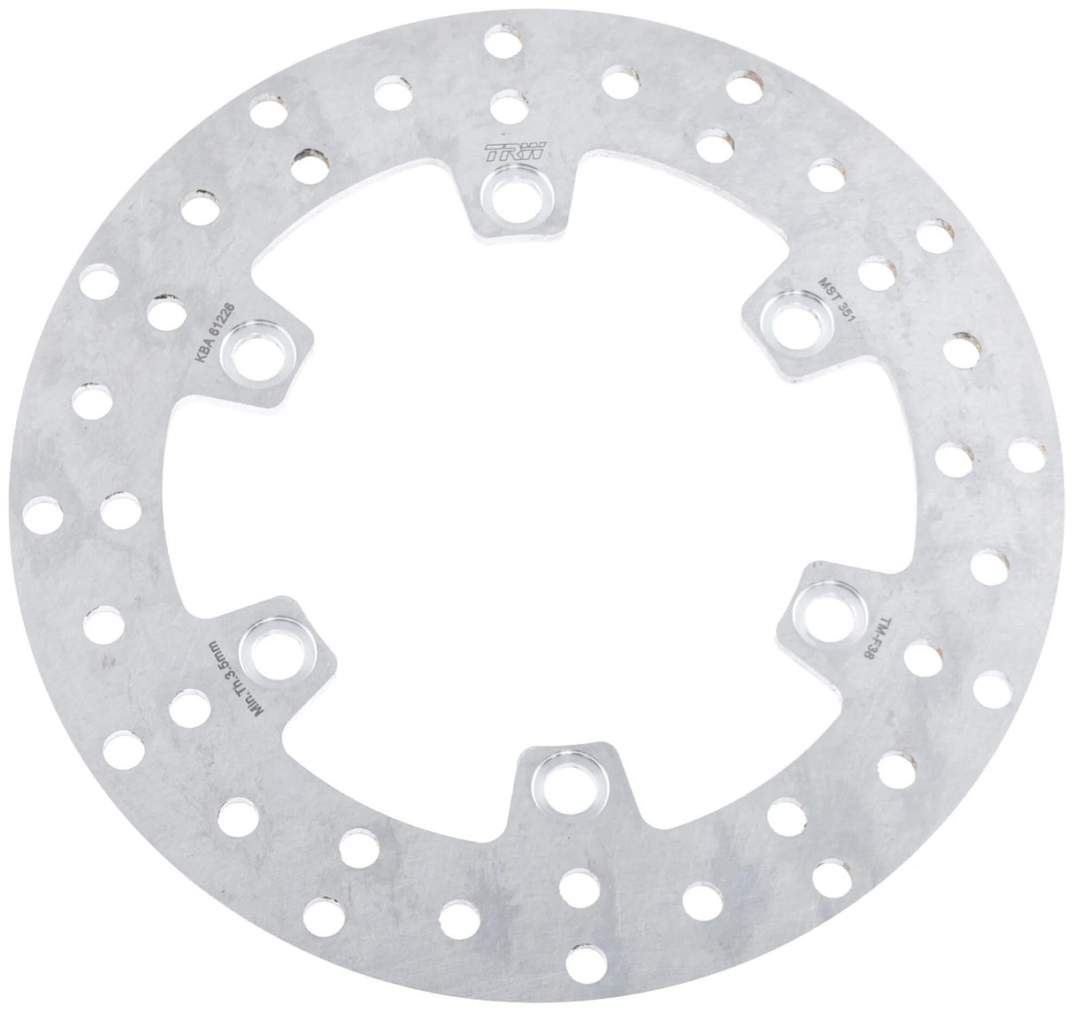 TRW -Disque de frein Lucas MST351 rotor MST351 rigide