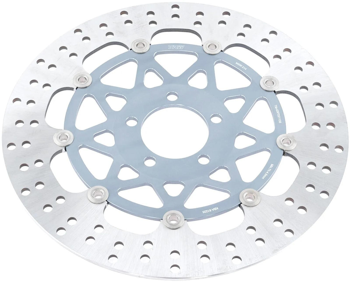 TRW -Disque de frein Lucas MSW214 rotor MSW214 flottant