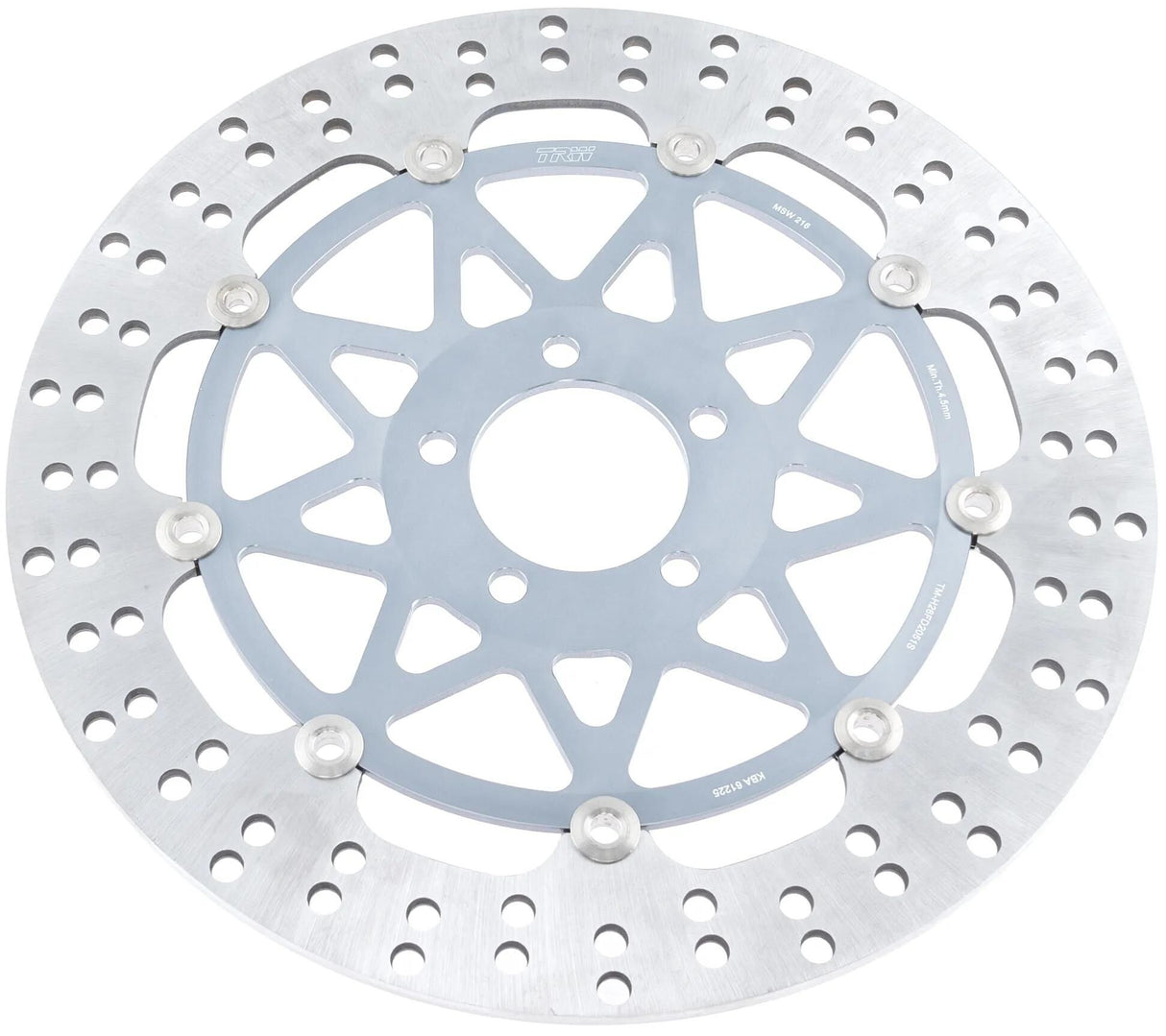 TRW -Disque de frein Lucas MSW216 rotor MSW216 flottant