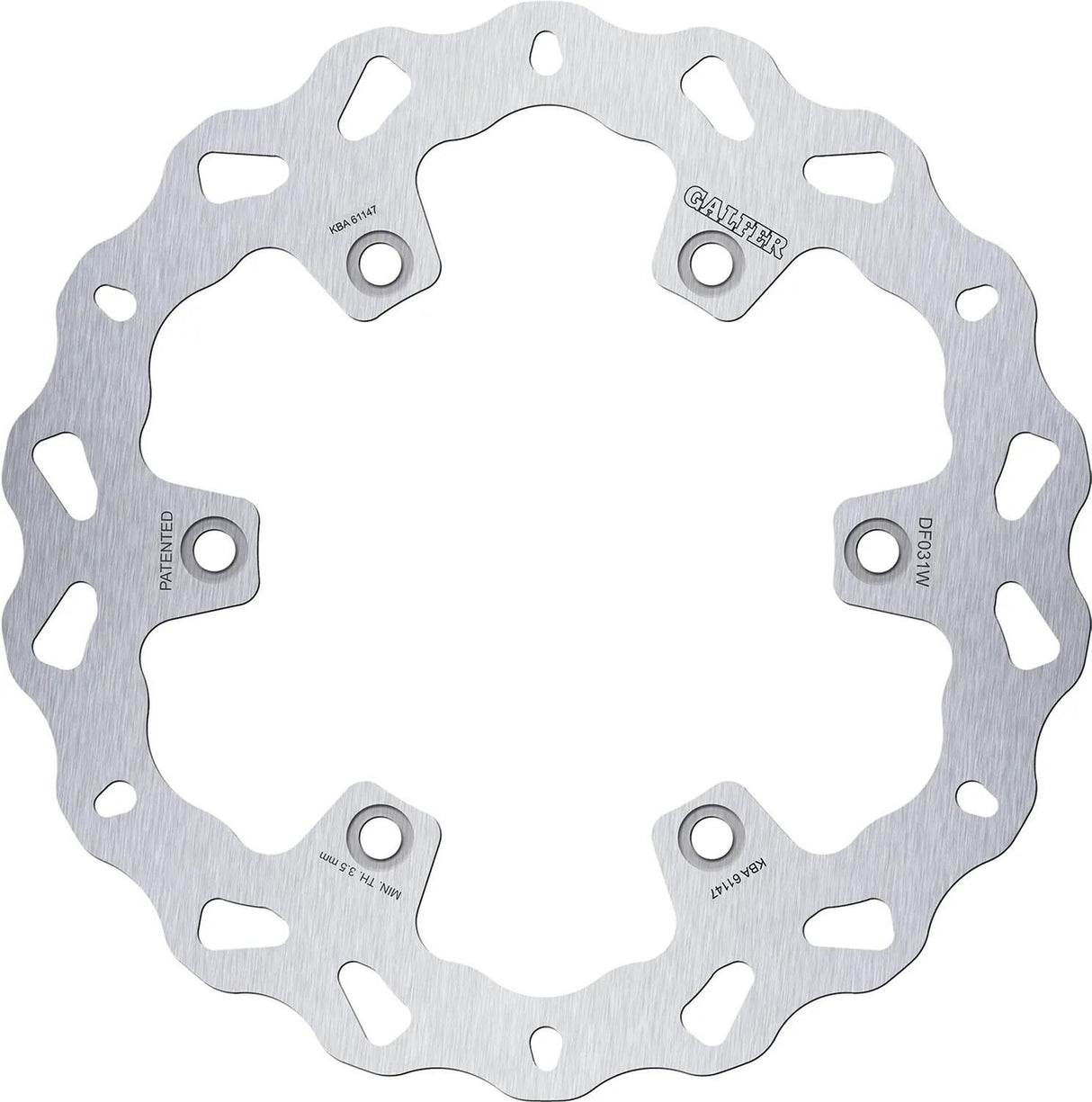 Disque de frein de golf Galfer df031 rotors de frein starr