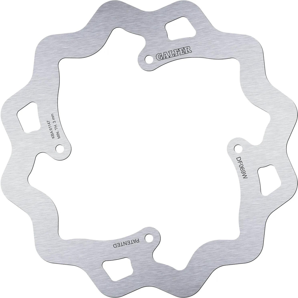 Disque de frein Galfer wave df069 rotors de frein starr