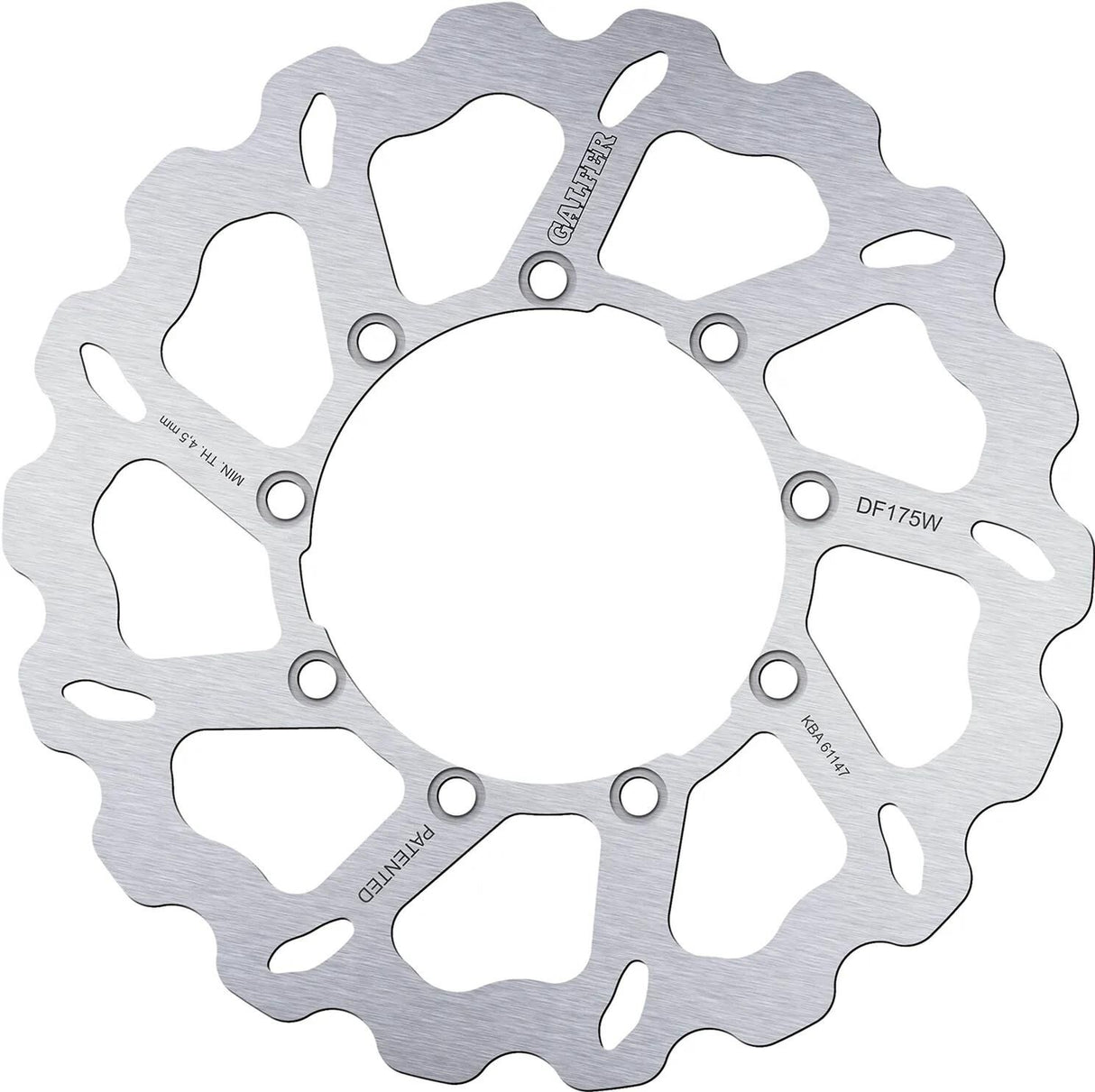 Galfer wave disque de frein df175 rotor df175 type w rigide