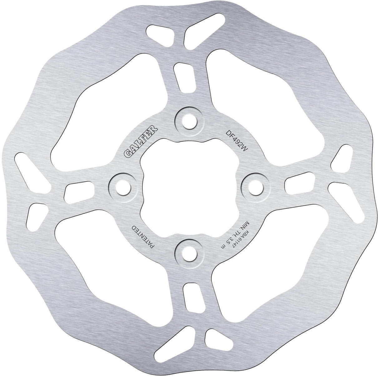 Galfer disque de frein df492 rotor df492 type w rigide