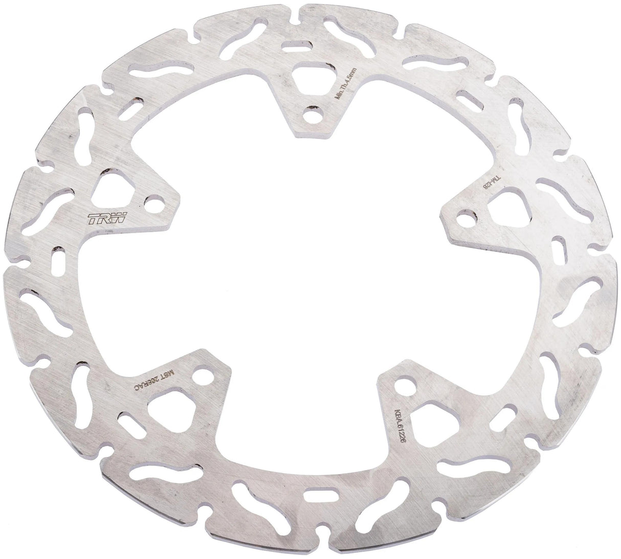 Disque de frein TRW mst268rac. rotor mst268rac rigide