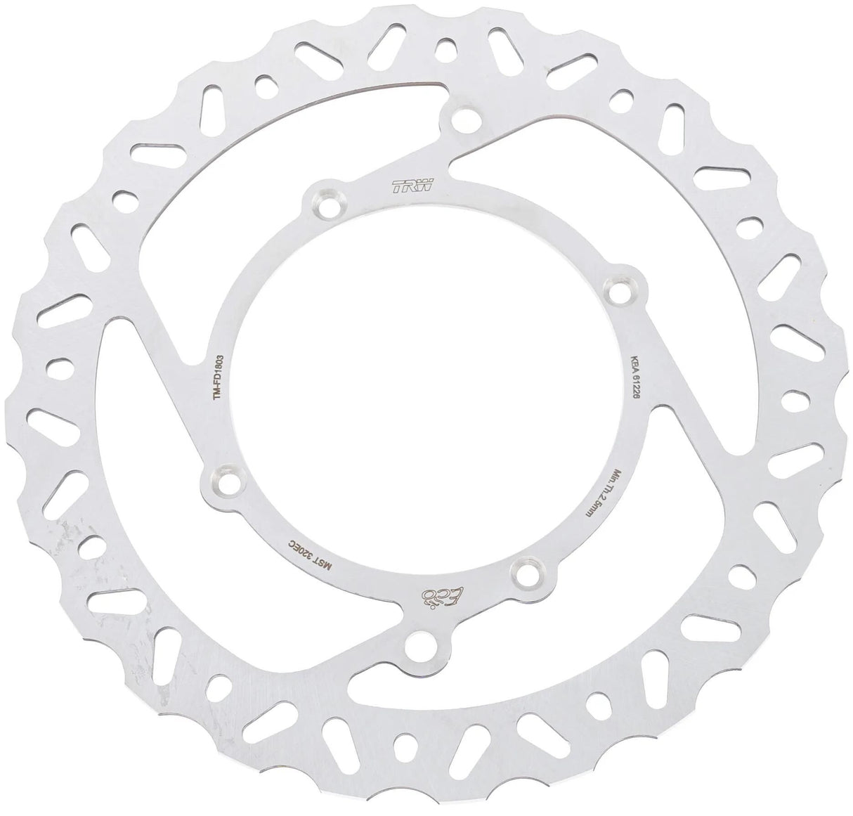 TRW -Disque de frein Lucas MST320EC rotor MST320EC rigide