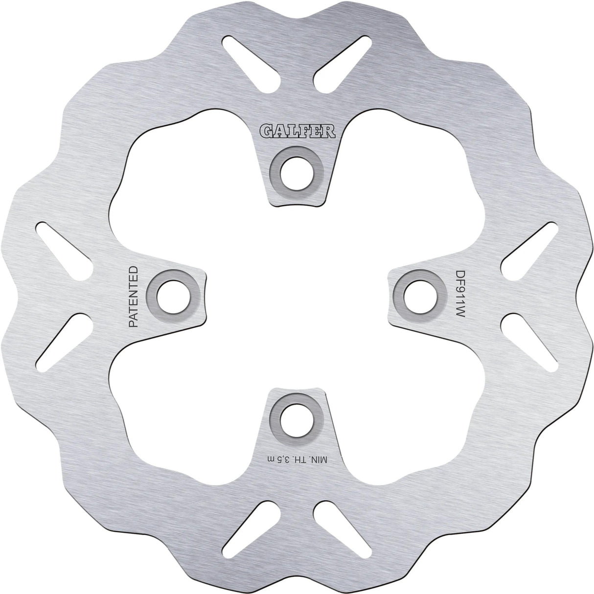 Galfer wave disque de frein df911 rotor df911 type w rigide