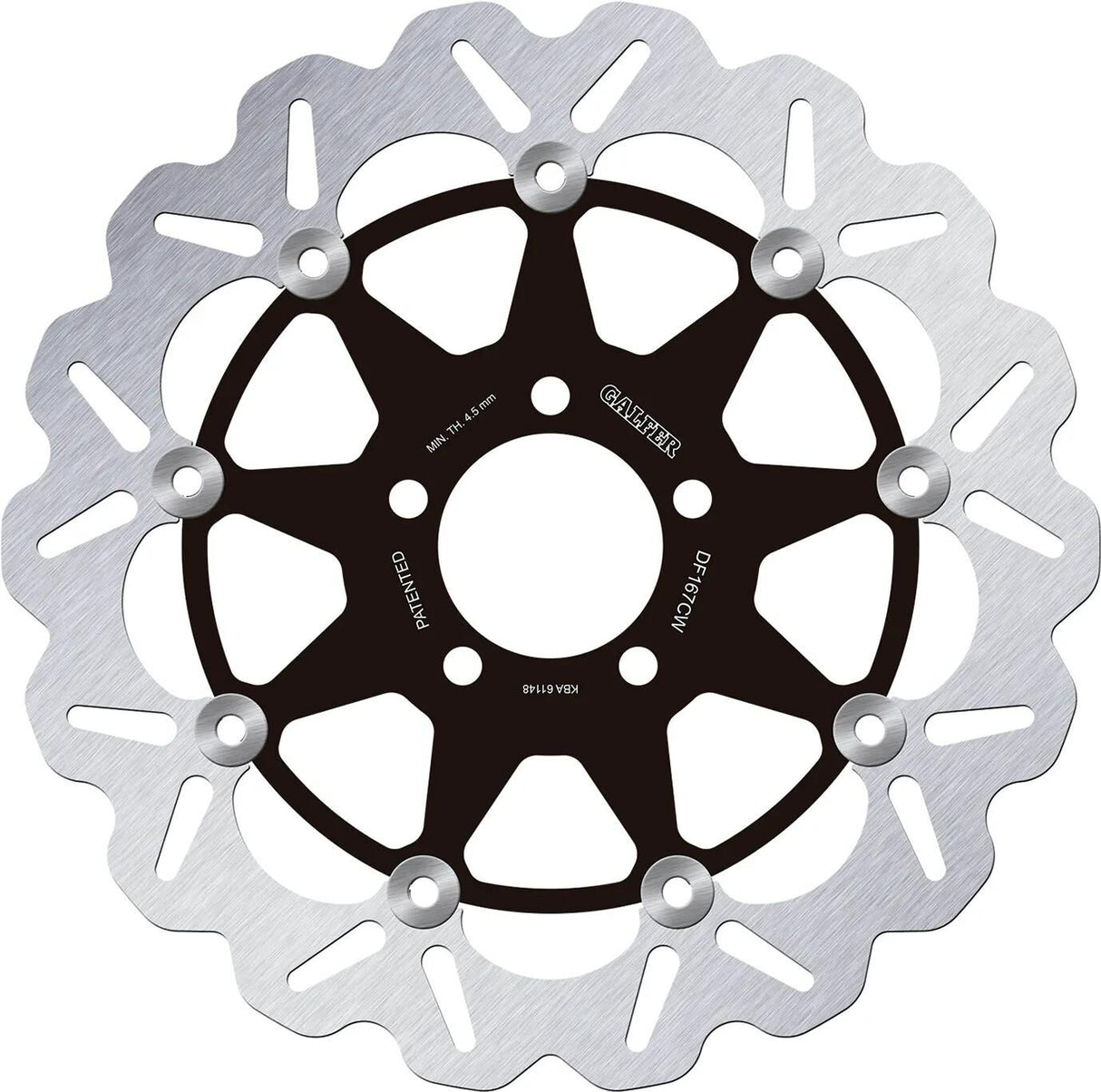 Disque de frein de golf Galfer df167 rotors de frein natation
