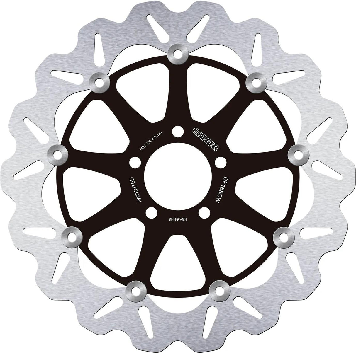 Disque de frein de golf Galfer df168 rotors de frein natation