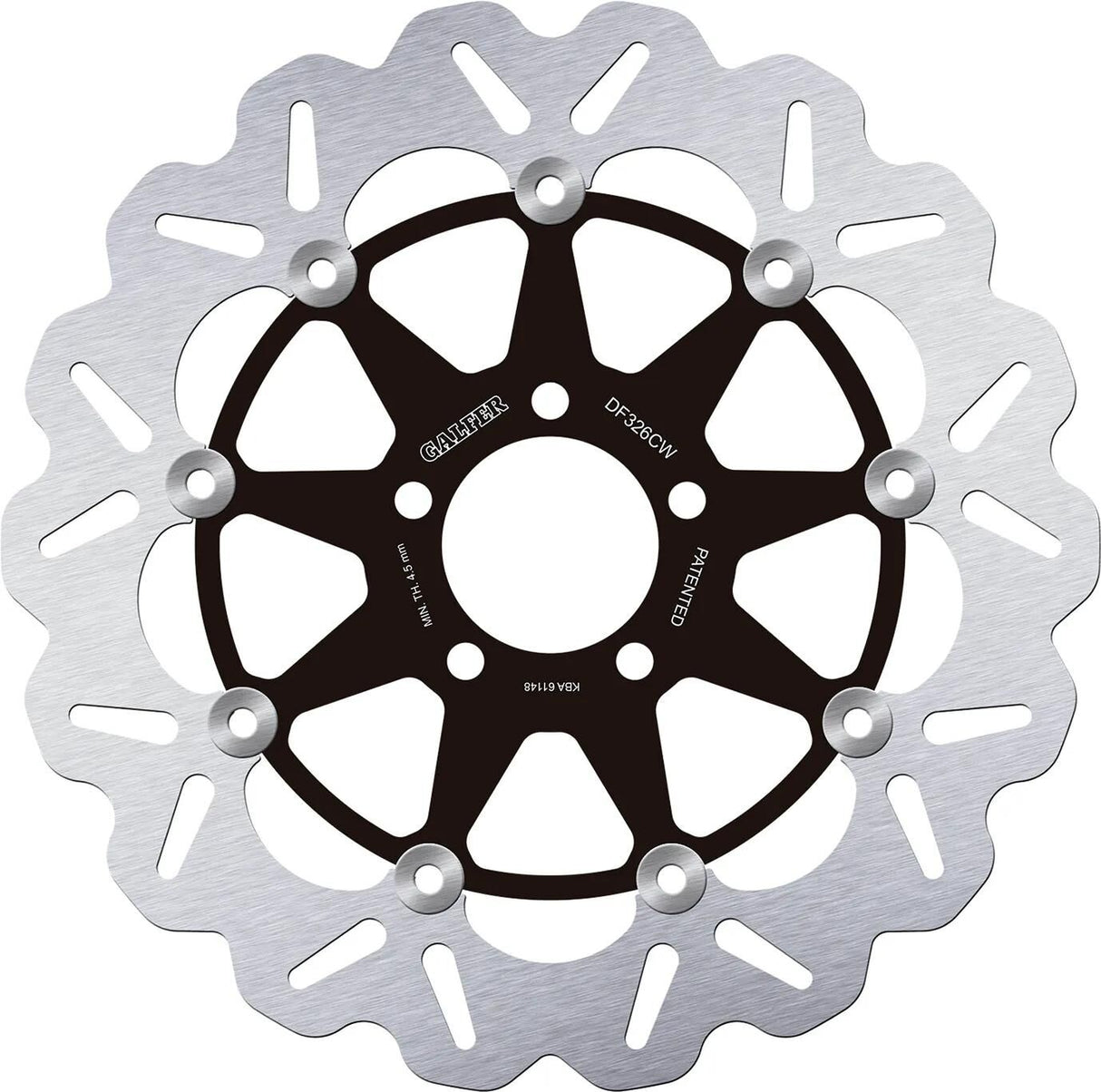 Disque de frein de golf Galfer df326 rotors de frein natation