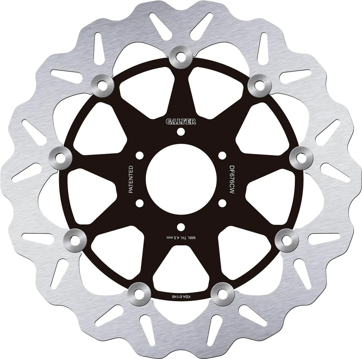 Disque de frein de golf Galfer df676 rotors de frein natation