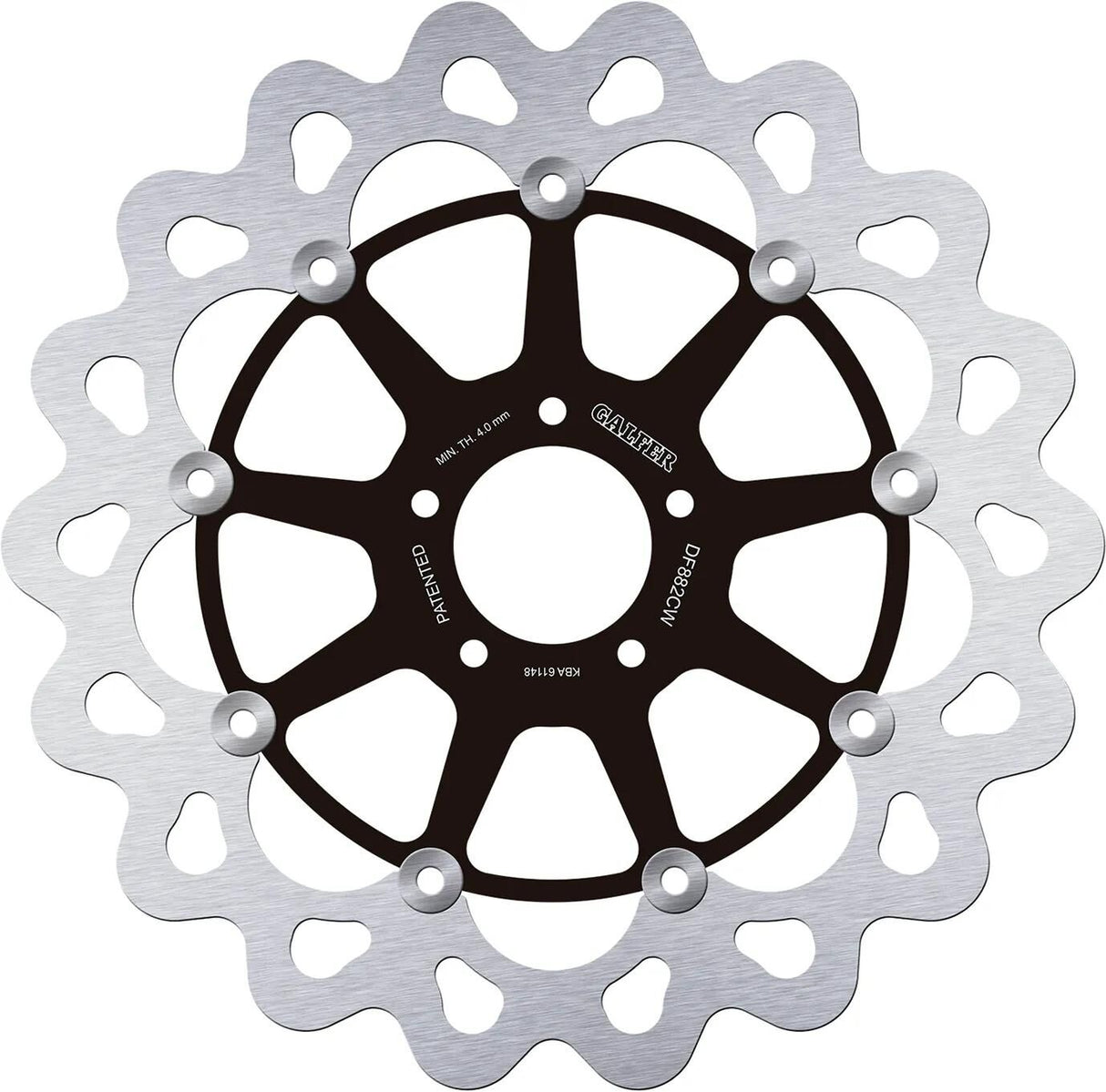 Disque de frein de golf Galfer df882 rotors de frein natation