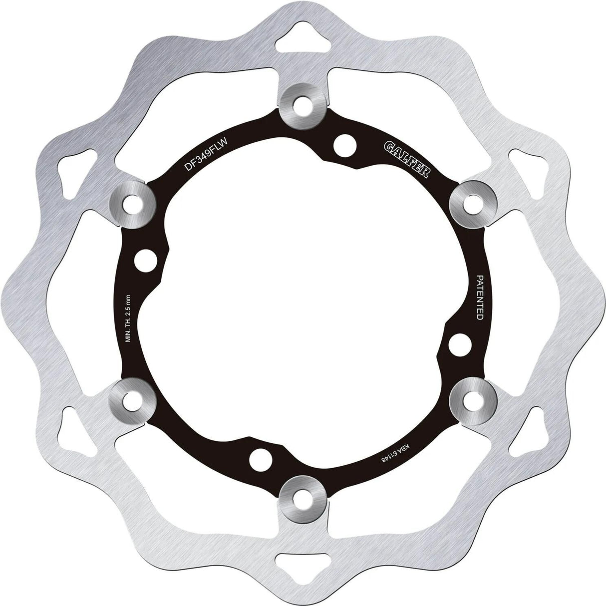 Disque de frein Galfer wave df349 rotor df349 flw tout-terrain flottant