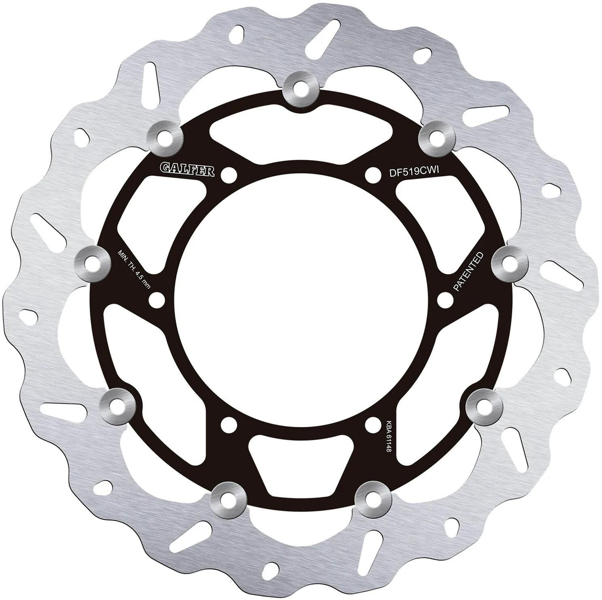 Disque de frein de golf Galfer df519 rotors de frein flottants gauche