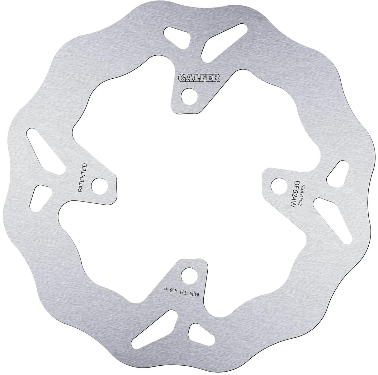 Galfer disque de frein df524 rotor df524 type w rigide