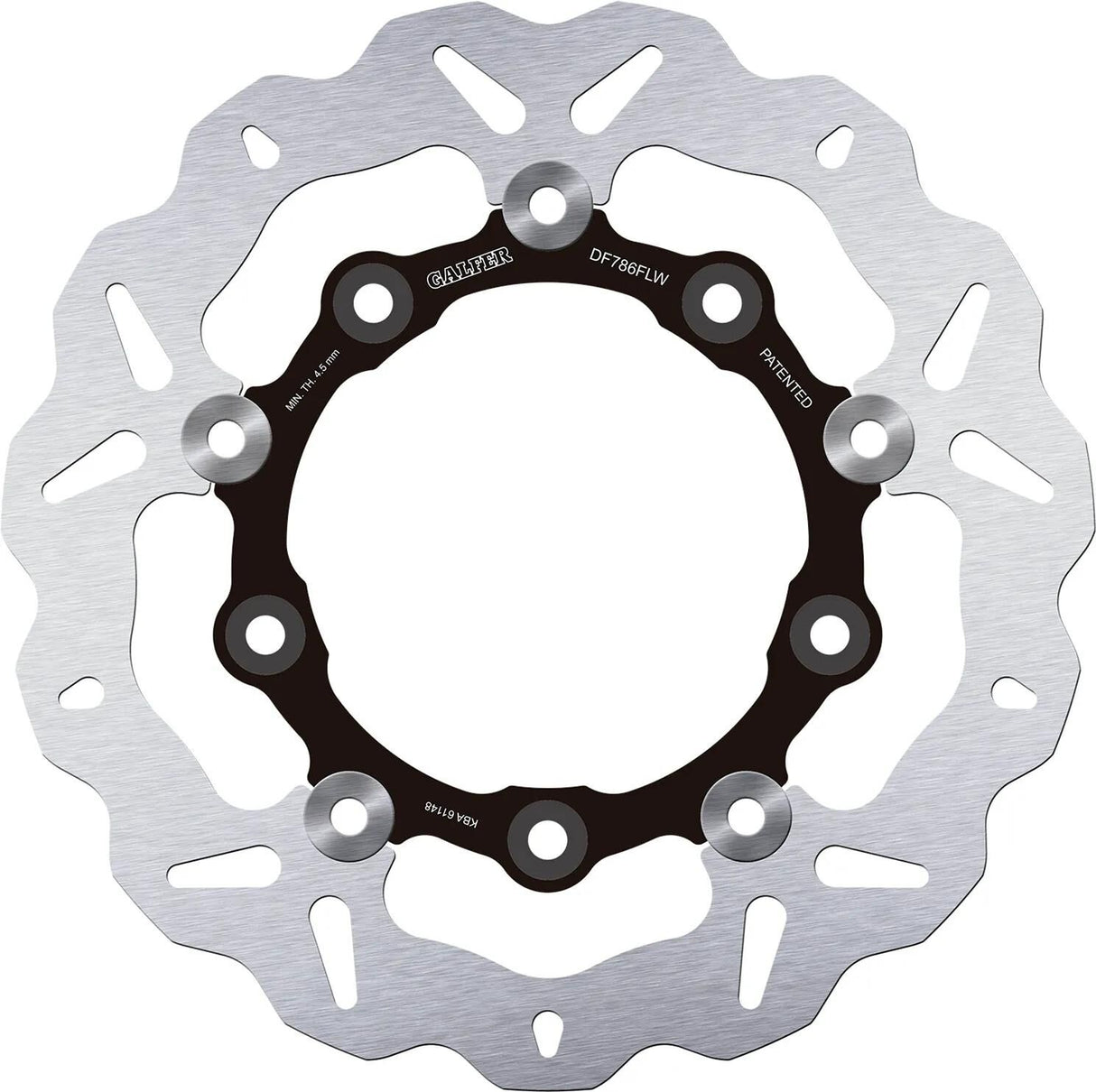 Disque de frein de golf Galfer df786 rotor df786 type flw flottant