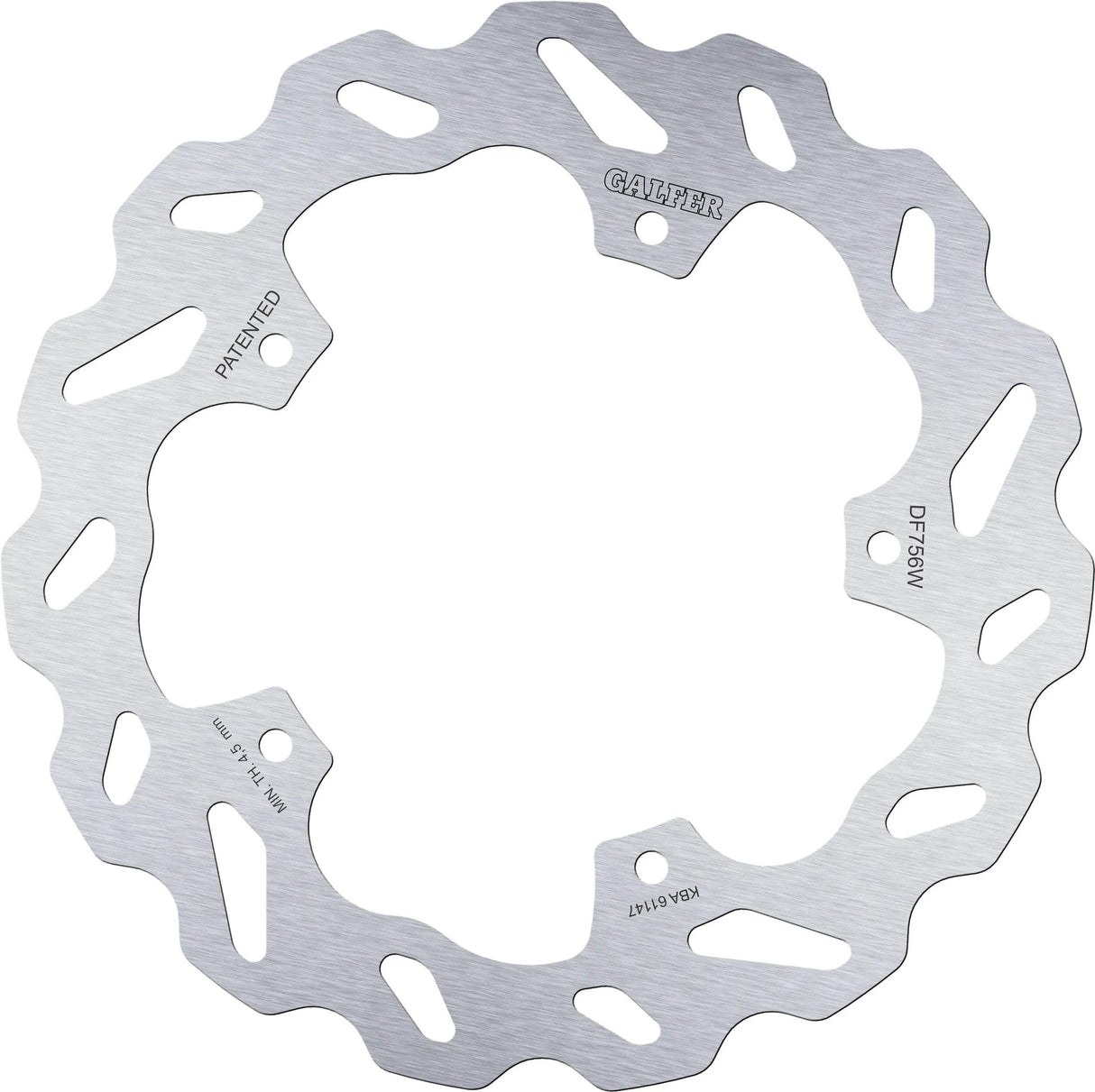 Disque de frein Galfer df756 rotors de frein starr r90r