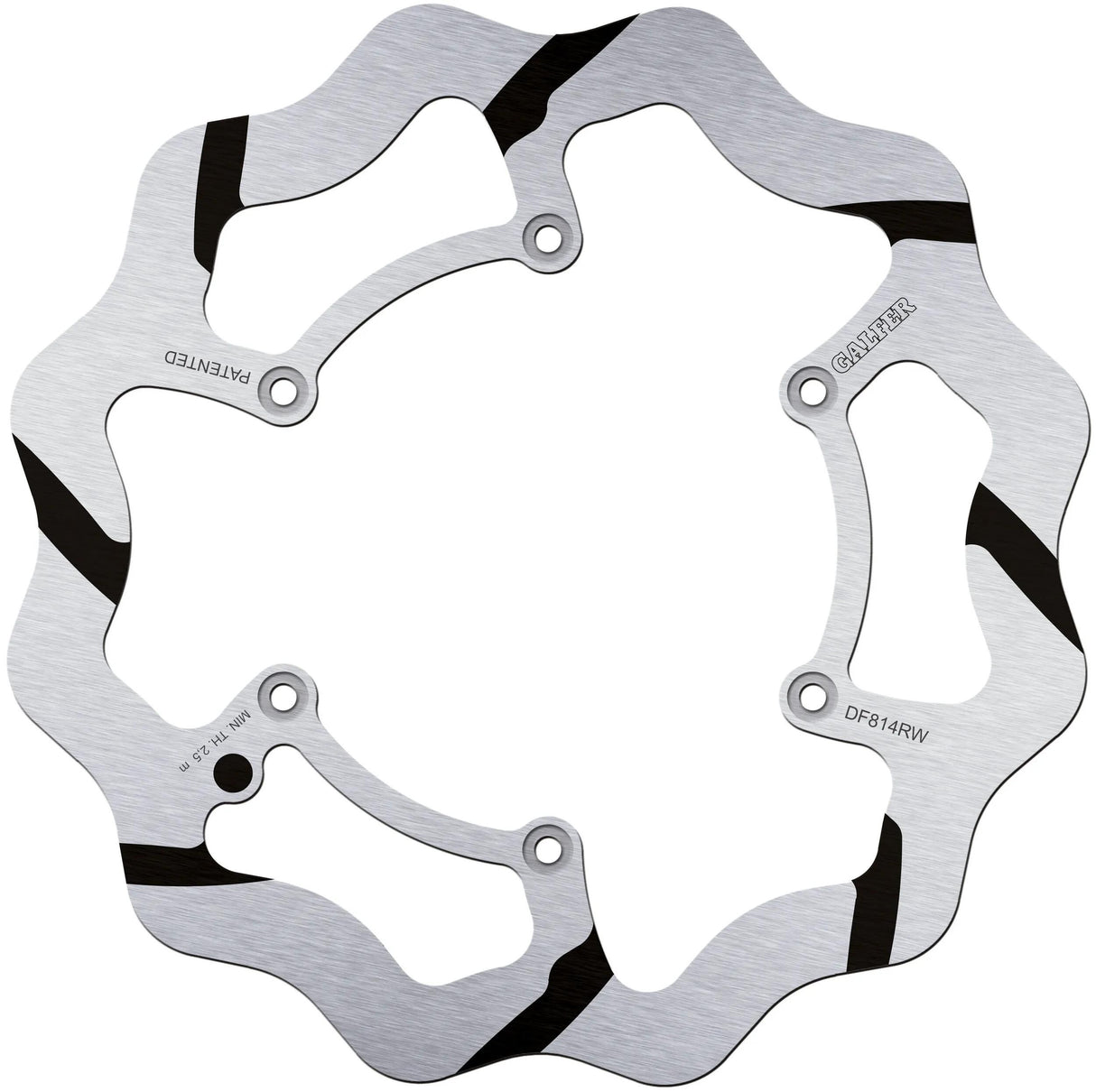 Galfer disque de frein df814 rotor df814 type w tout-terrain rigide gr.