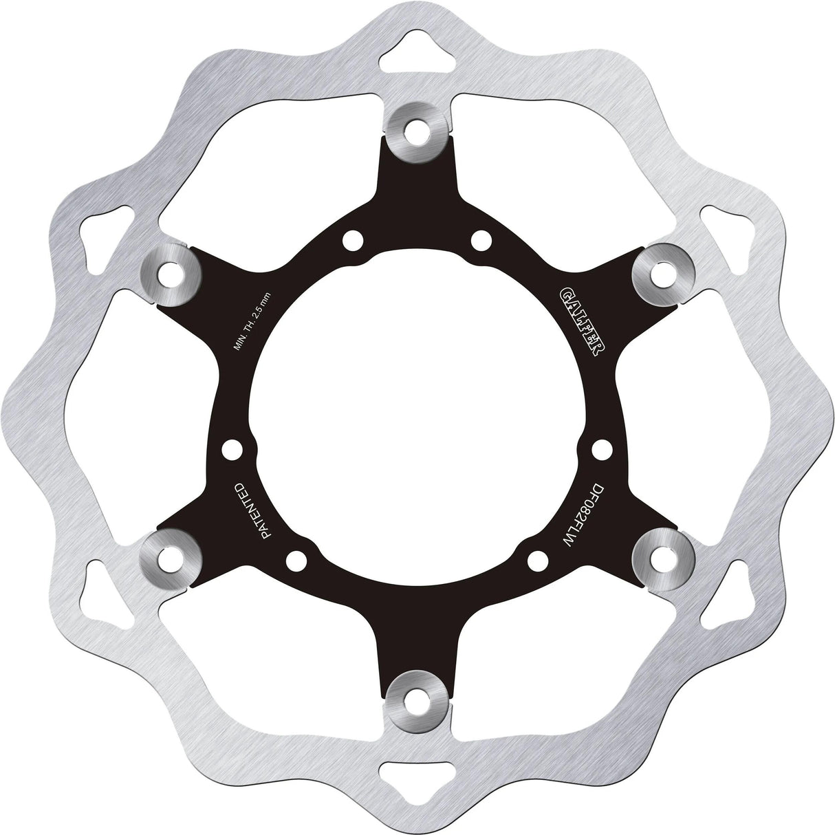Galfer disque de frein df082 rotor ondulé df082 flw tout-terrain flottant