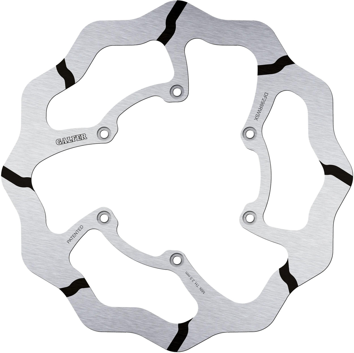 Galfer wave disque de frein df298 wave rotor df298 rwsx offr.rigid gr.overs.