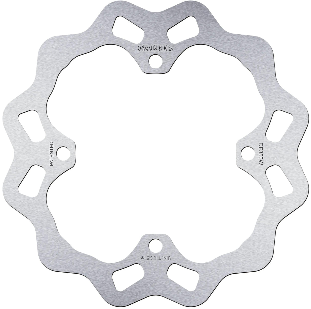 Galfer disque de frein de golf df350 rotor ondulé df350 type w tout-terrain rigide