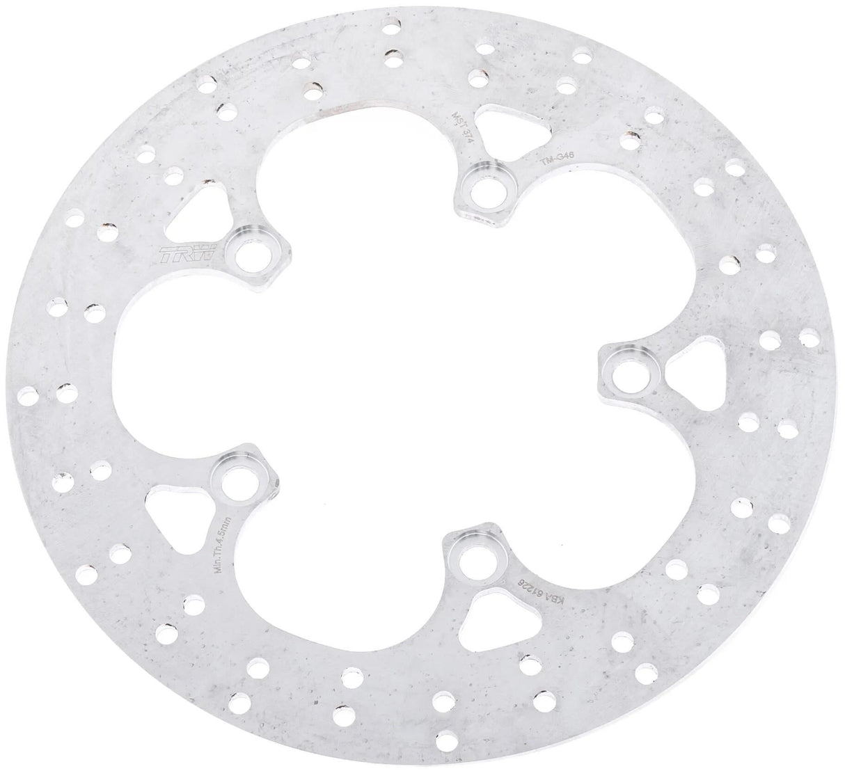 TRW -Disque de frein Lucas MST374 rotor MST374 rigide