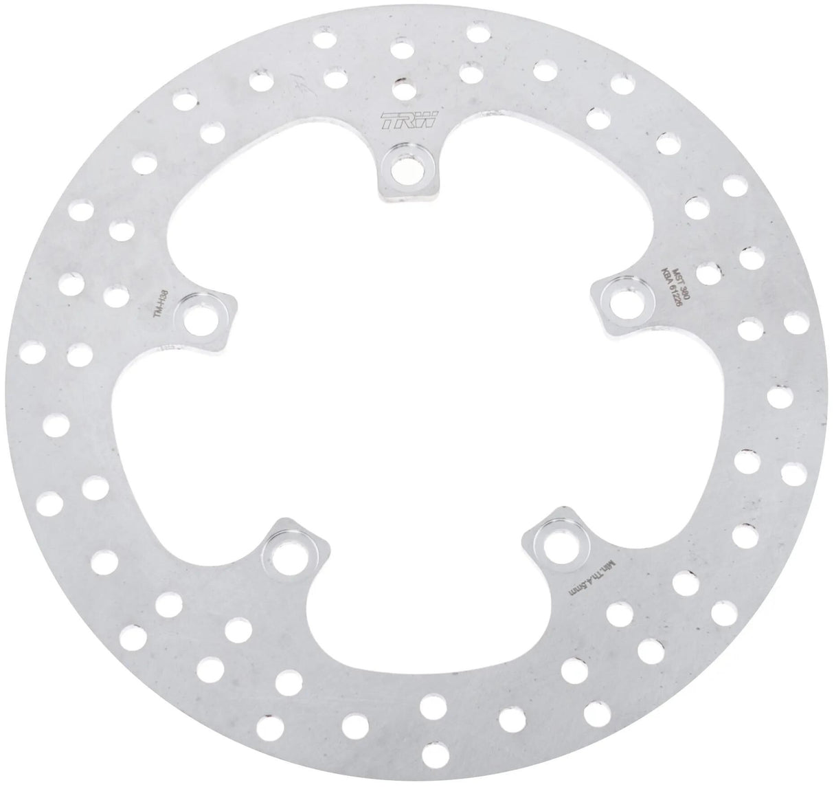 TRW -Disque de frein Lucas MST380 rotor MST380 rigide