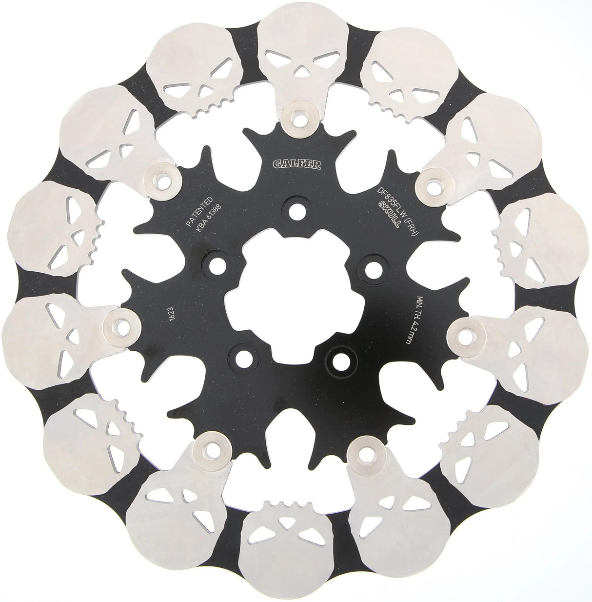 Galfer disque de frein df835 rotor df835 frh crâne flottant
