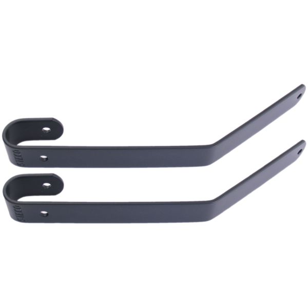 Steco Direering Bear Set Comfort Extra Long - Matt Black