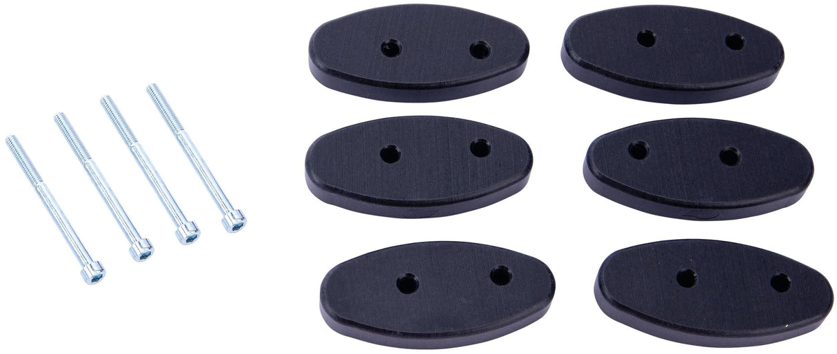 Éléments de distance d'extension de miroir Spec-x verkl spgl noir