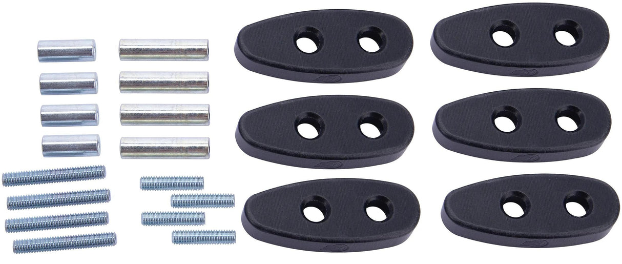 Éléments de distance d'extension de miroir Spec-x verkl spgl noir
