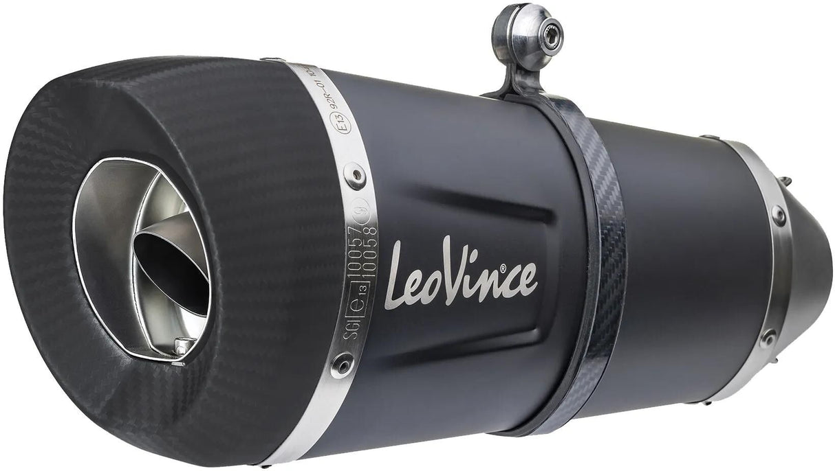 Silencieux Leovince SBK Factory S Black Edition Schalld Leo Slipon Fact.S SW