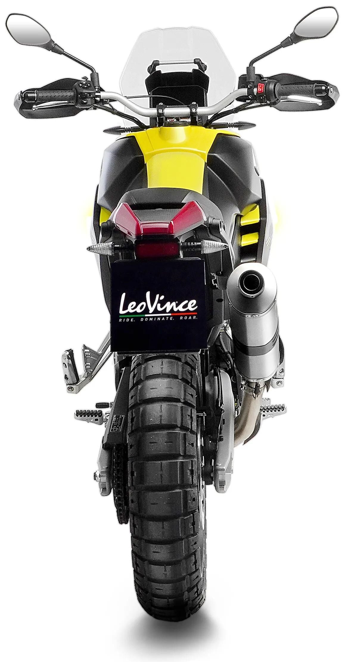 Silencieux Leovince SBK LV One EVO II Schalld Leo Slipon LV One Inox