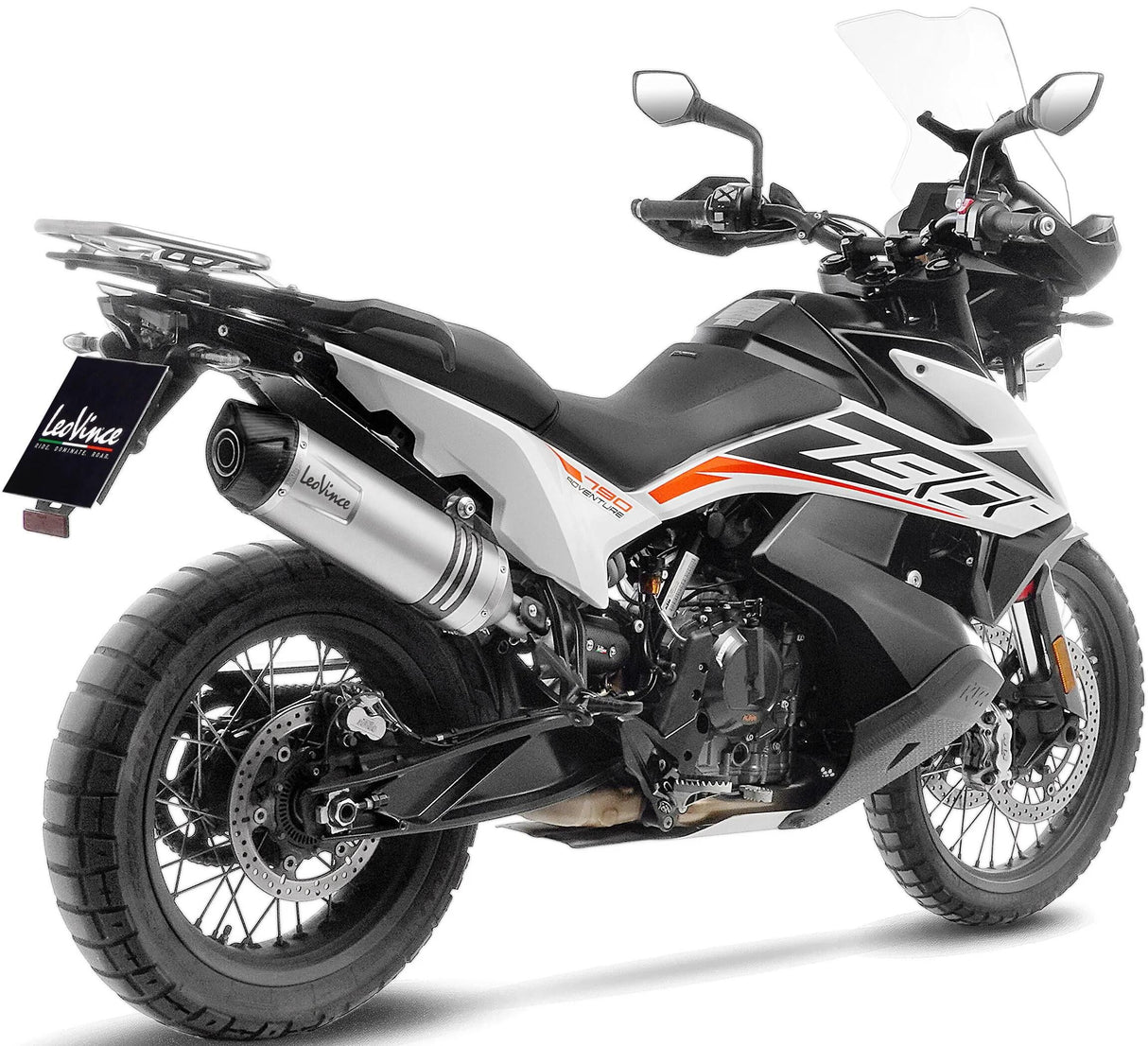 Silencieux Leovince SBK LV One EVO II Schalld Leo Slipon LV One Inox