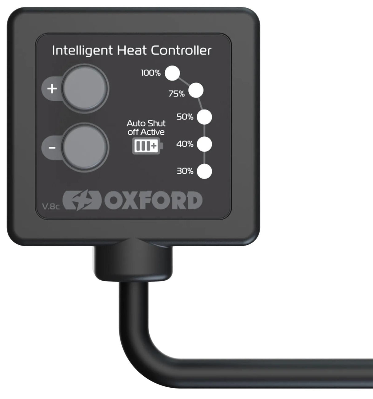 Poignées chauffantes Oxford courier hotgrips® . poignées chauffantes adv c 22+25mm ouvertes 5 vitesses
