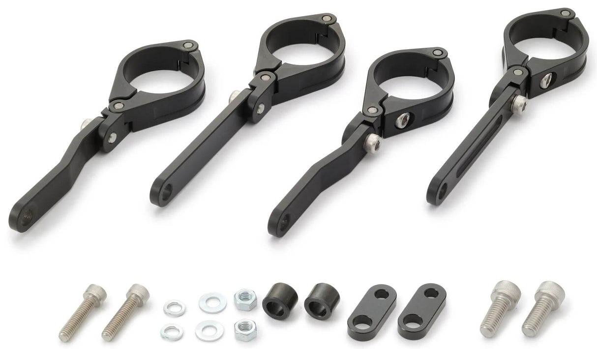 Support de support de phare à double axe Daytona sh. aluminium 39mm sw réglable
