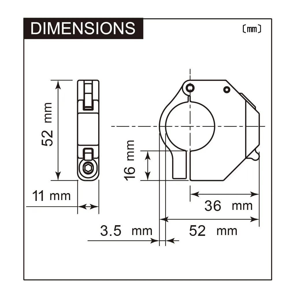 Daytona Prise USB slim-mount USB-slim-mount type-C SW 18W