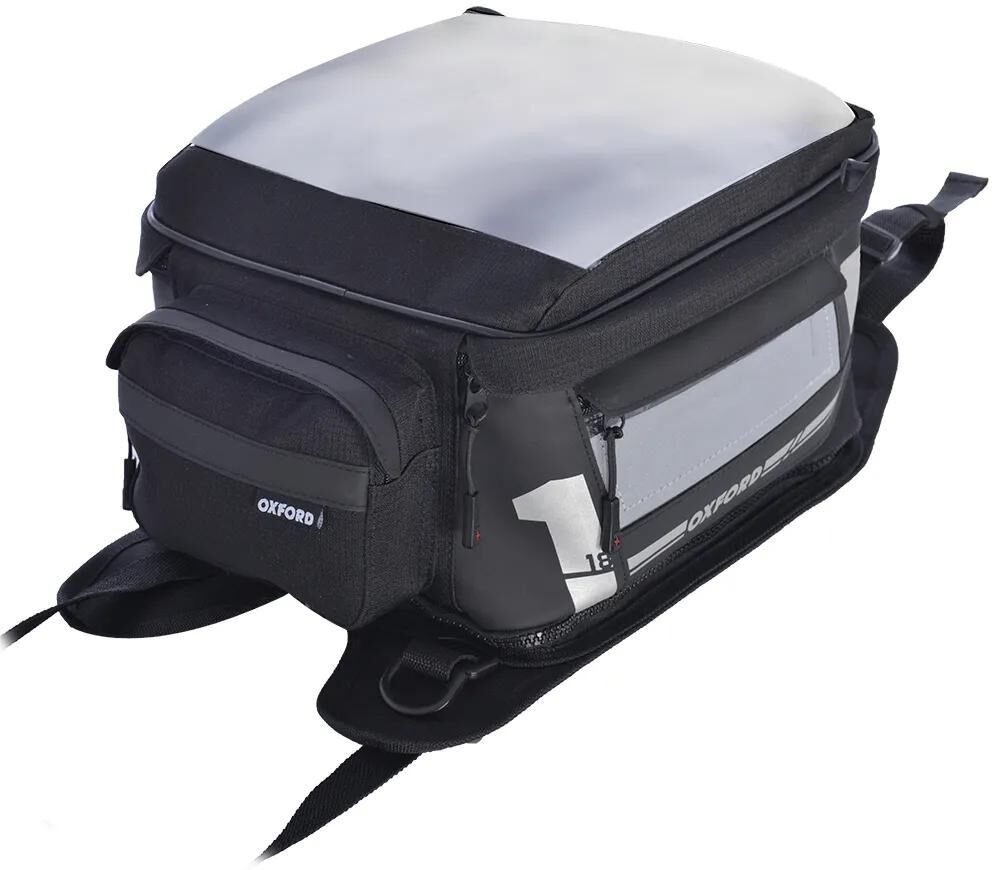 Sac à dos de réservoir Oxford f1 m18 sac à dos de réservoir f1 noir 18l sangles d'arrimage