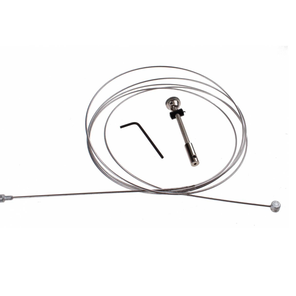 Frein de tambour de câble intérieur + extrémité troublée 225 cm